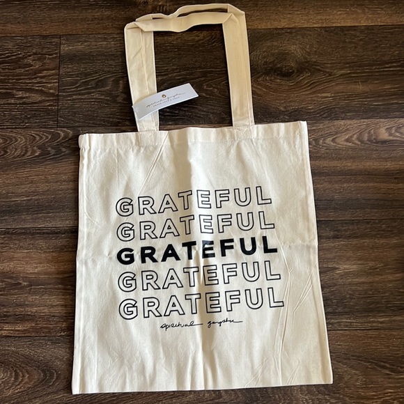 Grateful Canvas Tote - Picture 1 of 3